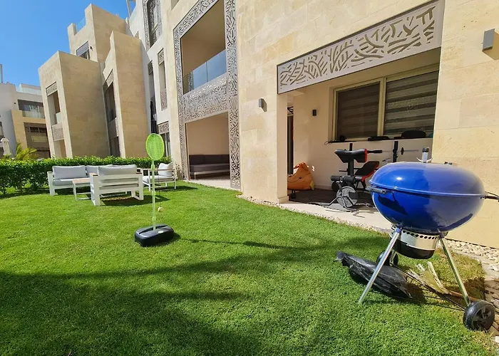 Ollystays - Seaview Mangroovy 3br, & Pool Access ! El Gouna Apartman *