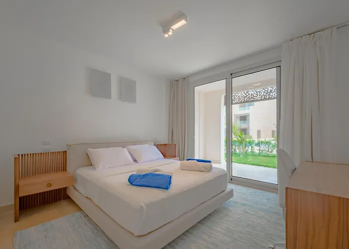 Ollystays - Seaview Mangroovy 3br, & Pool Access ! El Gouna Apartman Gurdaka