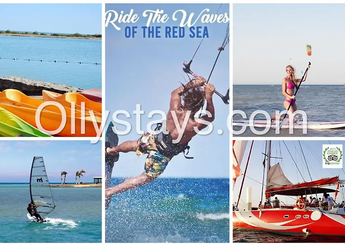 Ollystays - Seaview Mangroovy 3br, & Pool Access ! El Gouna Apartman *