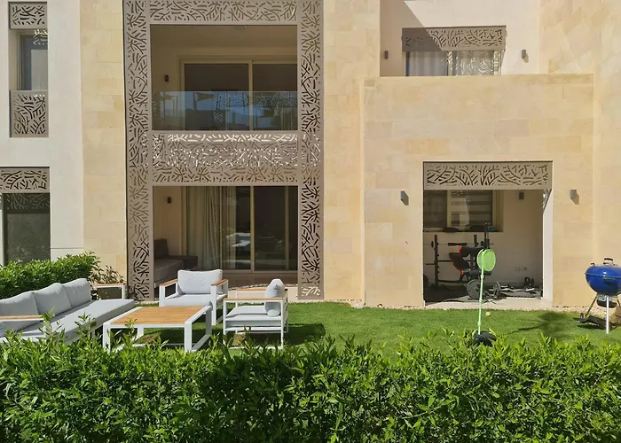 Appartement Ollystays - Seaview Mangroovy 3br, & Pool Access ! El Gouna Hurghada